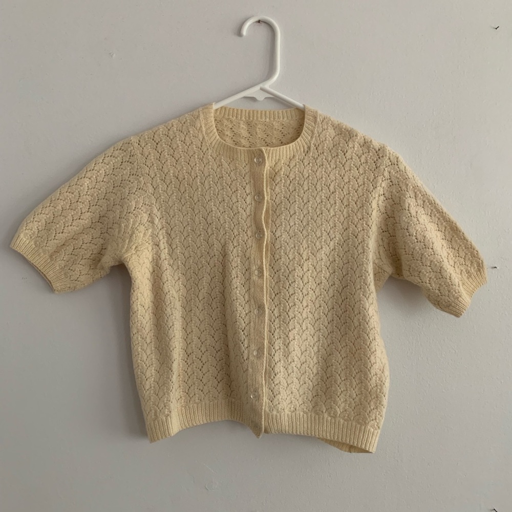 Vintage handmade wool sweater